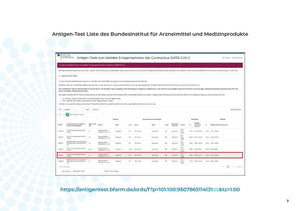 675 x SAFECARE  Biotech Antigen Nasal Profitest (25er) +  "sofort lieferbar"