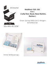 Laden Sie das Bild in den Galerie-Viewer, 100 x Green Spring TS25 Profitest 4 in 1, je Box 25 Stück + &quot;sofort lieferbar&quot;
