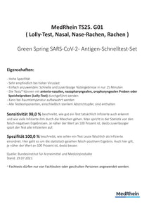 100 x Green Spring TS25 Profitest 4 in 1, je Box 25 Stück + "sofort lieferbar"