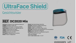 100 x UltraFace Shield, Gesichtsmaske, "sofort lieferbar"