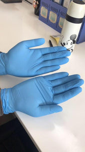100 x NOBAMED Medical Handschuhe, Nitril puderfrei  "sofort lieferbar"